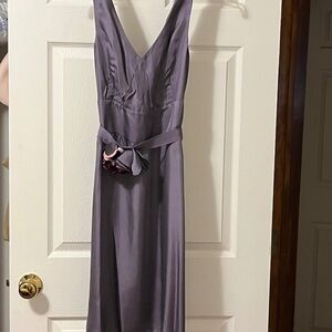 Banana Republic 100% Silk Lavender Dress, size 8